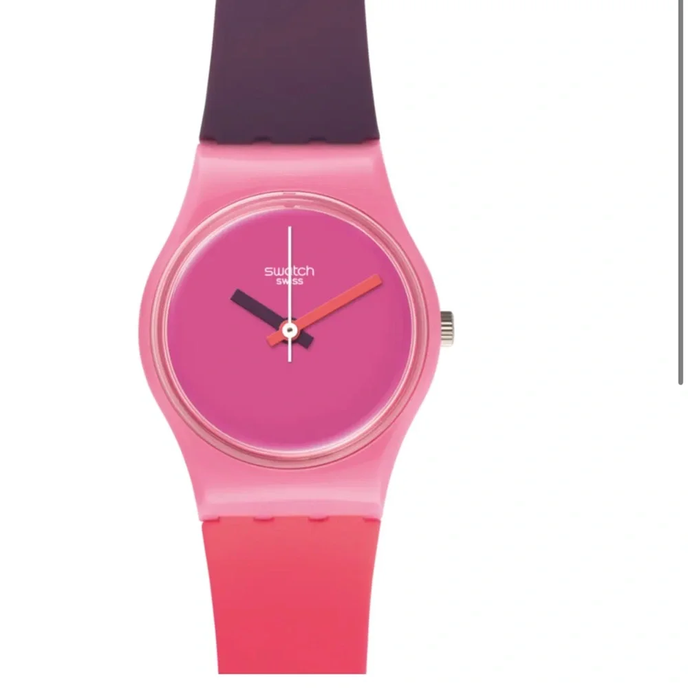 guc sold out rare Swatch fun in pink Women's Pink/Purple wrap Watch - Picture 2 of 7